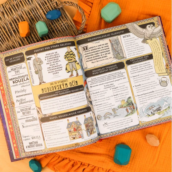 Svět Harryho Pottera do nejmenších detailů v magicky ilustrovaném oficiálním průvodci.