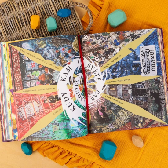 Svět Harryho Pottera do nejmenších detailů v magicky ilustrovaném oficiálním průvodci.