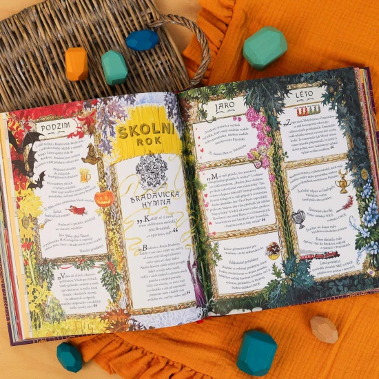 Svět Harryho Pottera do nejmenších detailů v magicky ilustrovaném oficiálním průvodci.