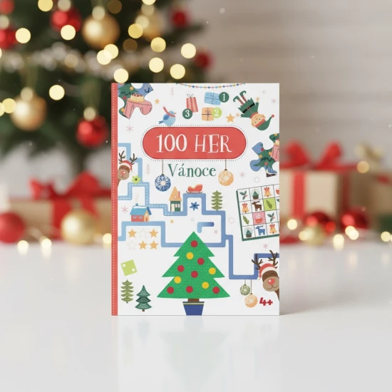 100 her Vánoce 4+: Skvělá zábava pro čtyřleté děti