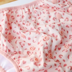 Plavky pro miminka s UPF 50+ Old pink Leopard Plavky pro miminka s UPF 50+ Old pink Leopard