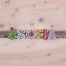 Písmeno F Přívěsek na náramek 1ks