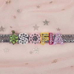 Písmeno S Přívěsek na náramek 1ks Písmeno S Přívěsek na náramek 1ks