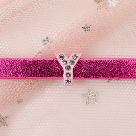 Přívěsek písmeno Y na dětský náramek se jménem Nojomojo