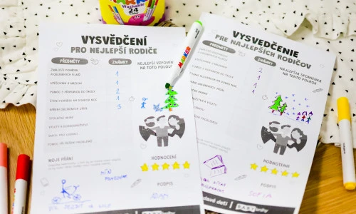Stáhněte si: Vysvědčení pro nejlepší rodiče