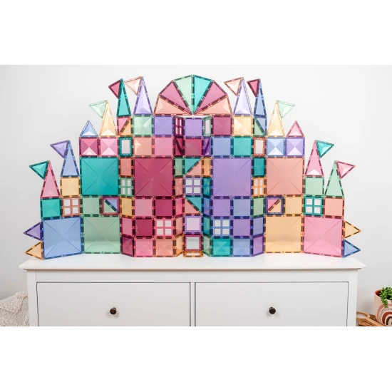 120dílná sada CONNETIX s různými tvary pro kreativní hraní a konstrukce pro děti