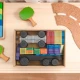 Magnetická stavebnice Rainbow Transport 50 dílů
