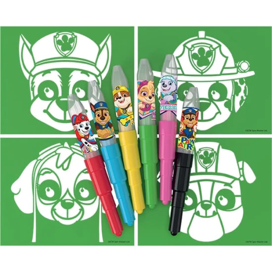 Kreativní zábava s Labkovou Patrolou – Foukací fixy pro děti