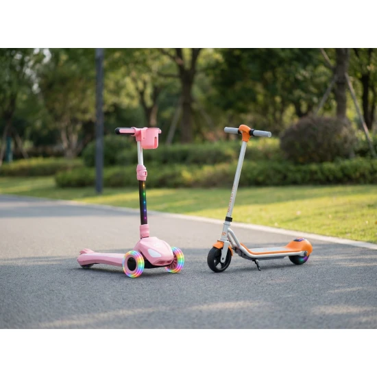 Elektrická koloběžka Trecyclo Pink tříkolová dětská e-koloběžka