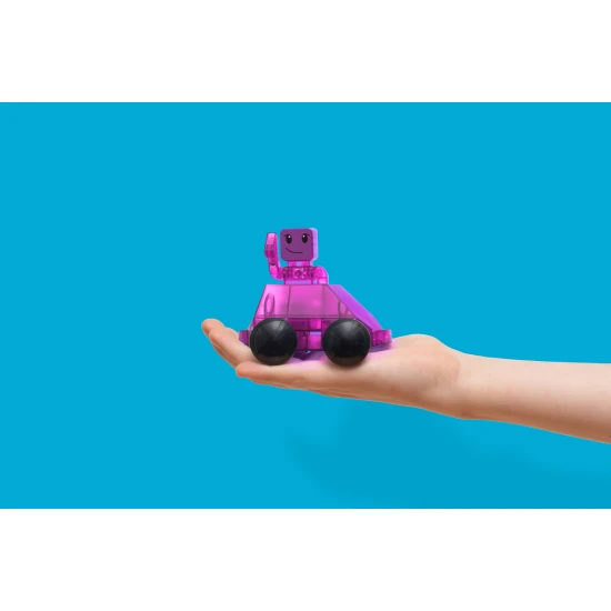 Magnetická stavebnice Downhill Duo 40 dílů. Skvělý dárek pro děti, které milují auta.