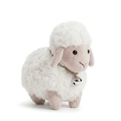 Ovečka Dolly se zvonečkem 13 cm Milky