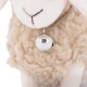 Ovečka Dolly se zvonečkem 13 cm Beige