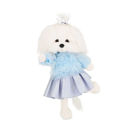 Plyšový pejsek maltézská fenka Lucky Doggy – Mimi Carnival, měkký plyšový pejsek pro děti