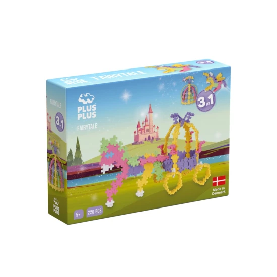 Plus-Plus Pastel 3v1 Pohádky 220 ks