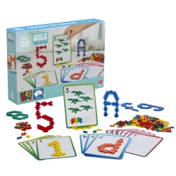 Plus-Plus Nauč se stavět ABC & 123 600 ks