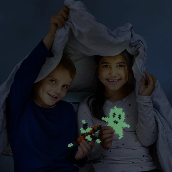 Plus-Plus Nauč se stavět Glow 500 ks