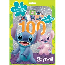 100 samolepek s omalovánkovými listy Lilo & Stitch 100 samolepek s omalovánkovými listy Lilo & Stitch