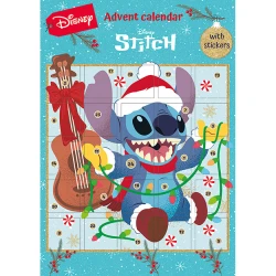 Adventný kalendár so samolepkami Lilo & Stitch