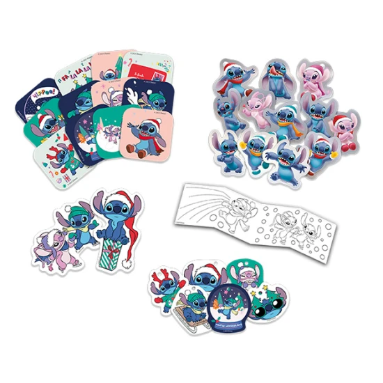Adventný kalendár so samolepkami Lilo & Stitch Adventný kalendár so samolepkami Lilo & Stitch – Jiri Models 2719-0L