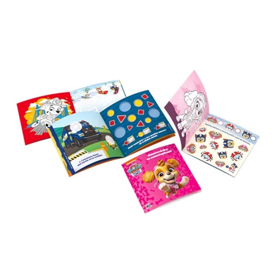 Adventní kalendář Tlapková patrola – 24 okének s knížkami, omalovánkami a samolepkami