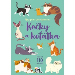 Kočky a koťátka Samolepková knížka Kočky a koťátka Samolepková knížka