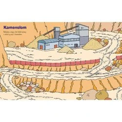 Bagry Samolepková knížka Bagry Samolepková knížka