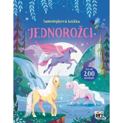 Jednorožci Samolepková knížka Jednorožci Samolepková knížka