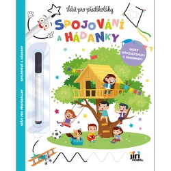 Sešit pro předškoláky Spojování a hádanky