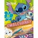 Lilo & Stitch – Barevné omalovánky se 2 listy tetování