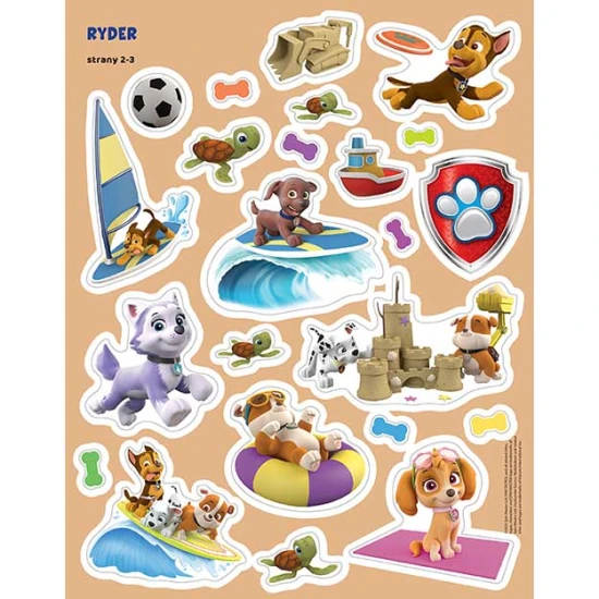 Jiri Models Tlapková patrola Samolepková knížka S touto samolepkovou knížkou se dětičky pobaví s nálepkami a poznají svět Tlapkové patroly.