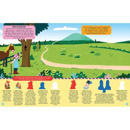 Velká samolepková knížka Česká republika