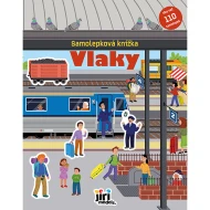 Vlaky Samolepková knížka Vlaky Samolepková knížka