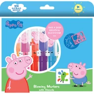 Foukací fixy Peppa Pig 10 ks