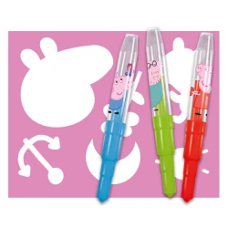 Foukací fixy Peppa Pig 10 ks Foukací fixy Peppa Pig 10 ks