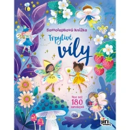 Třpytivé víly Samolepková knížka