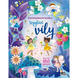 Třpytivé víly Samolepková knížka