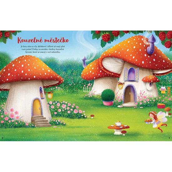 Jiri Models Víly, skřítkové a elfové Samolepková knížka S touto samolepkovou knížkou se dětičky pobaví s nálepkami a poznají svět víl, skřítků a elfů.