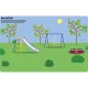 Magnetická samolepková knížka Prasátko Peppa - Jiri Models 4737-5
