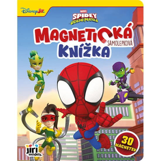 Magnetická samolepková knížka Spidey - Jiri Models 4738-2