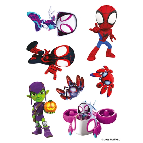 Magnetická samolepková knížka Spidey - Jiri Models 4738-2