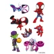 Magnetická samolepková knížka Spidey - Jiri Models 4738-2