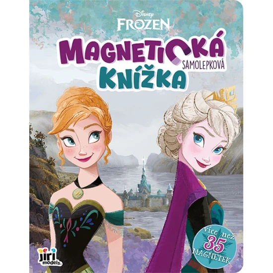 Magnetická samolepková knížka Ledové království - Jiri Models 4739-9