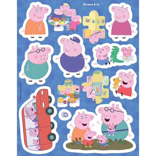 Samolepková knížka Peppa Pig