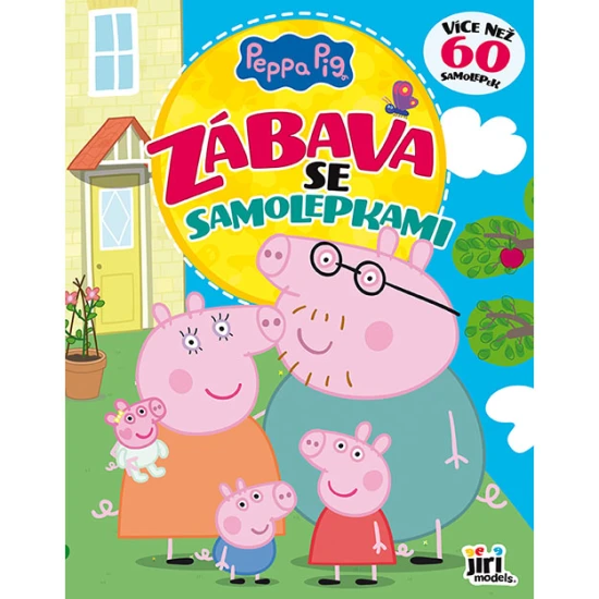 Zábava se samolepkami Prasátko Peppa