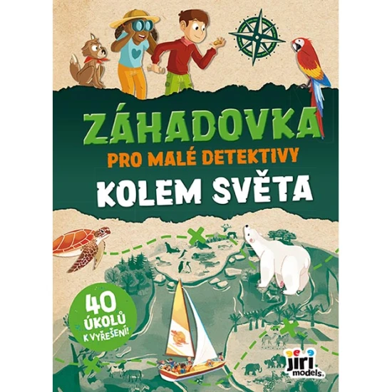 Záhadovka pro malé detektivy Kolem světa - Jiri Models 4886-0