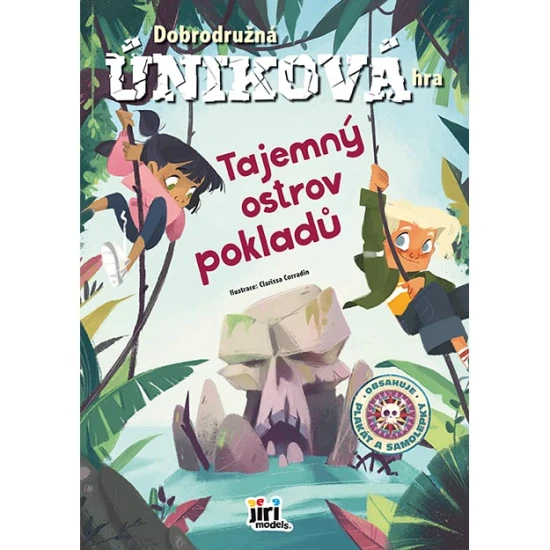 Dobrodružná úniková hra Tajemný ostrov pokladů Dobrodružná úniková hra Tajemný ostrov pokladů - Jiri Models 4890-7