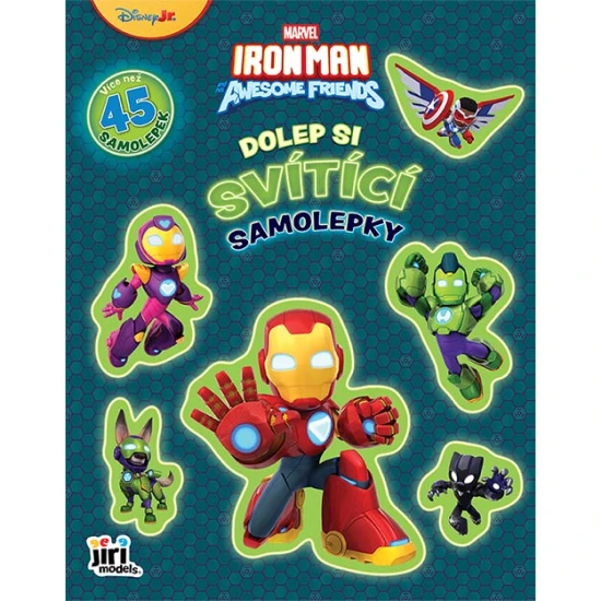 Dolep si svítící samolepky Ironman - Jiri Models 5131-0