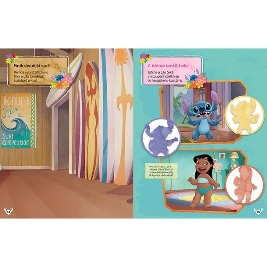 Jiri Models Lilo & Stitch Samolepková knížka S touto samolepkovou knížkou se dětičky pobaví s nálepkami a poznají svět Lilo a Stitch.