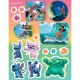 S touto samolepkovou knížkou se dětičky pobaví s nálepkami a poznají svět Lilo a Stitch.
