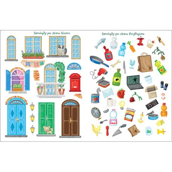 Kniha plná zajímavých aktivit a nápadů pro všechny milovníky přírody obsahuje 32 stran a více než 30 samolepek.